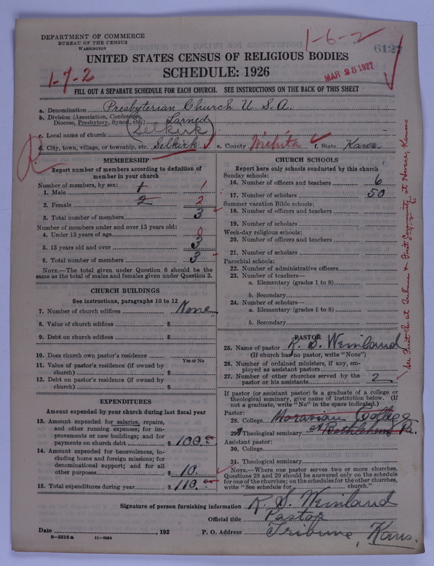 Scan of Presbyterian Church in the United States of America: 6127