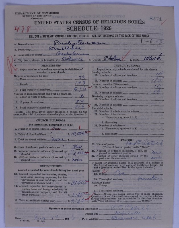 Scan of Presbyterian Church in the United States of America: 8271