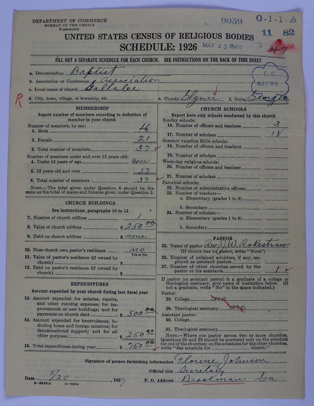 Scan of Negro Baptists: 9059