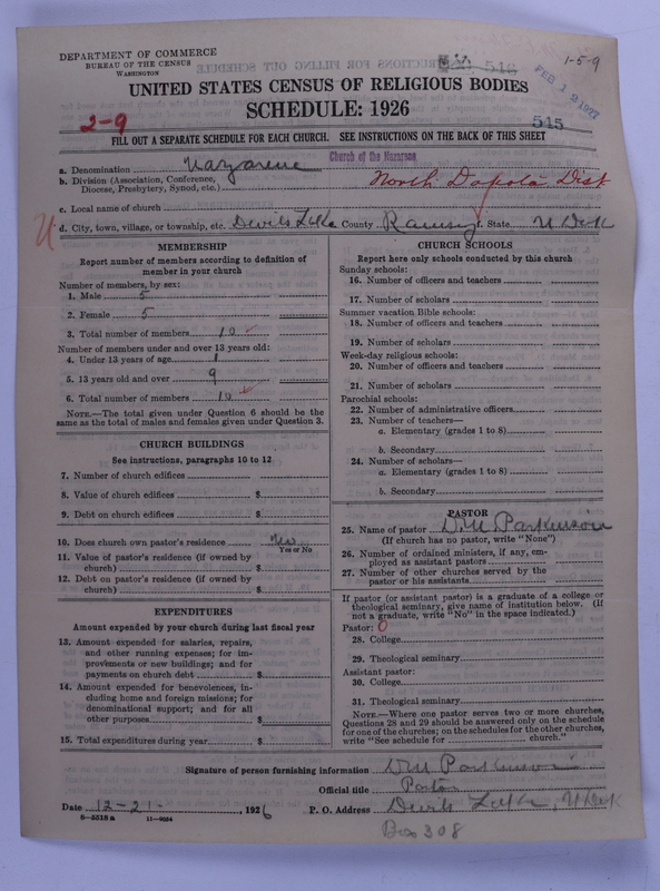 Scan of Church of the Nazarene: 545
