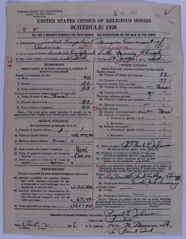 Scan of Swedish Evangelical Mission Covenant of America: 46