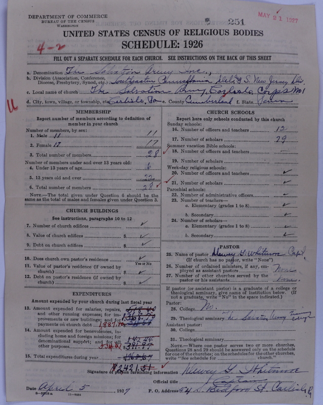 Scan of Salvation Army: 251