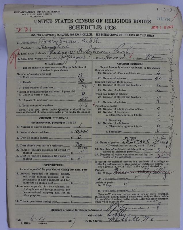 Scan of Presbyterian Church in the United States of America: 5178