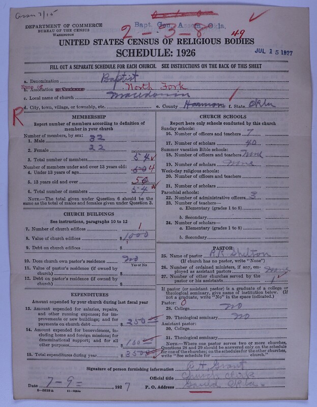Scan of Missionary Baptist General Assembly of Oklahoma: 49