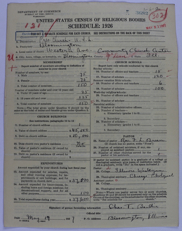 Scan of Presbyterian Church in the United States of America: 3682