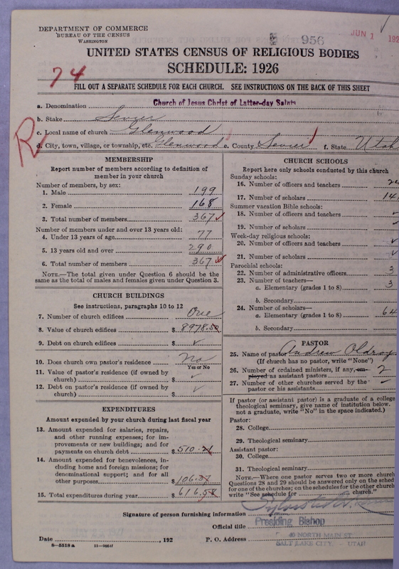 Scan of Church of Jesus Christ of Latter-day Saints: 956