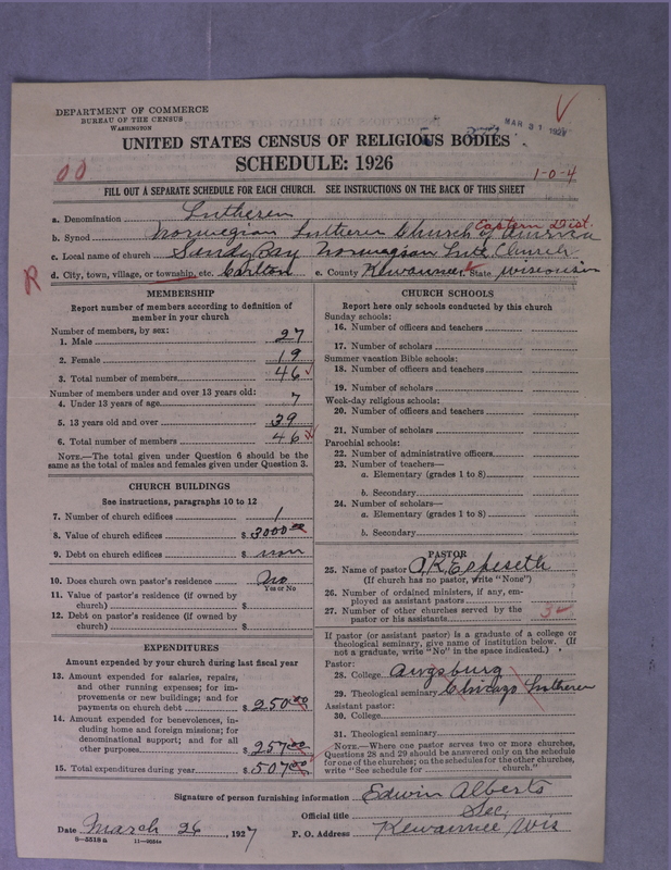 Scan of Norwegian Lutheran Church of America: 277