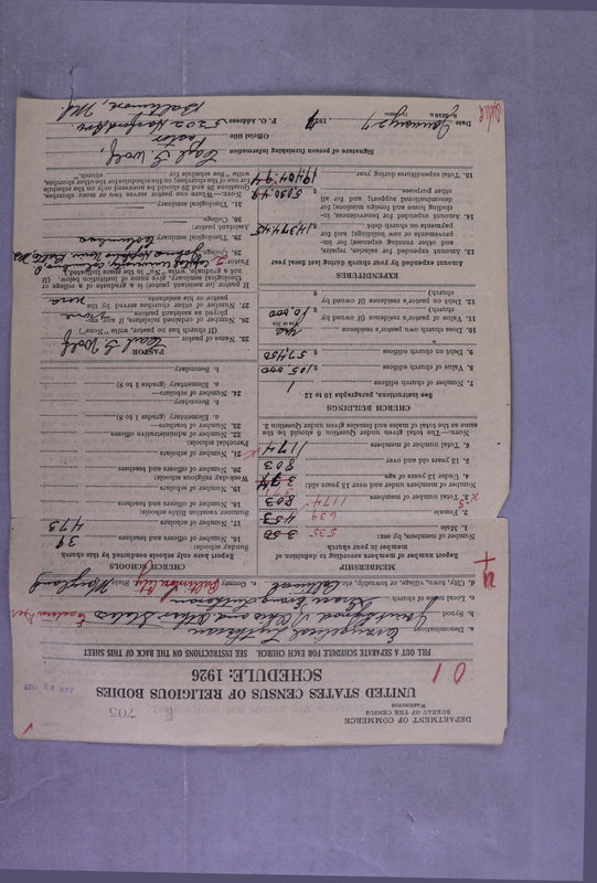 Scan of Synod of the Reformed Presbyterian Church of North America: 705