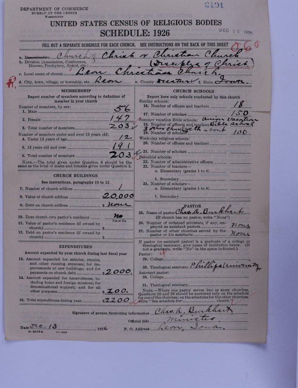 Scan of Disciples of Christ: 2191