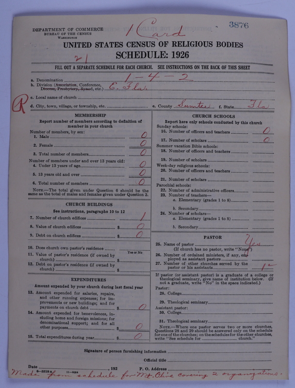 Scan of African Methodist Episcopal Church: 3876