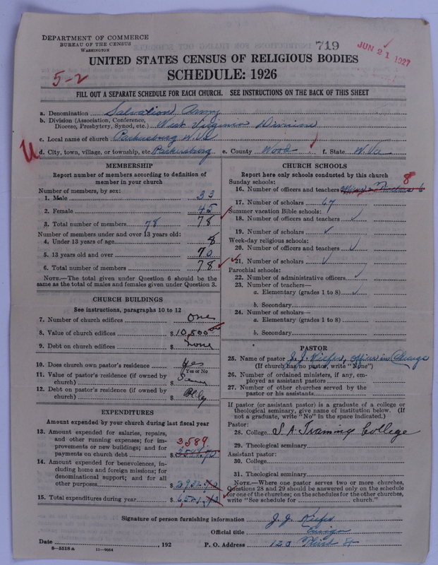 Scan of Salvation Army: 719