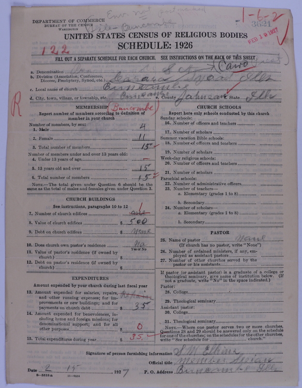 Scan of Presbyterian Church in the United States of America: 3621