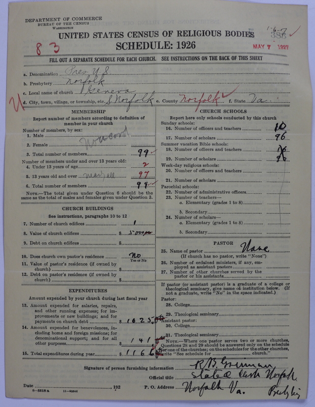 Scan of Presbyterian Church in the United States: 383