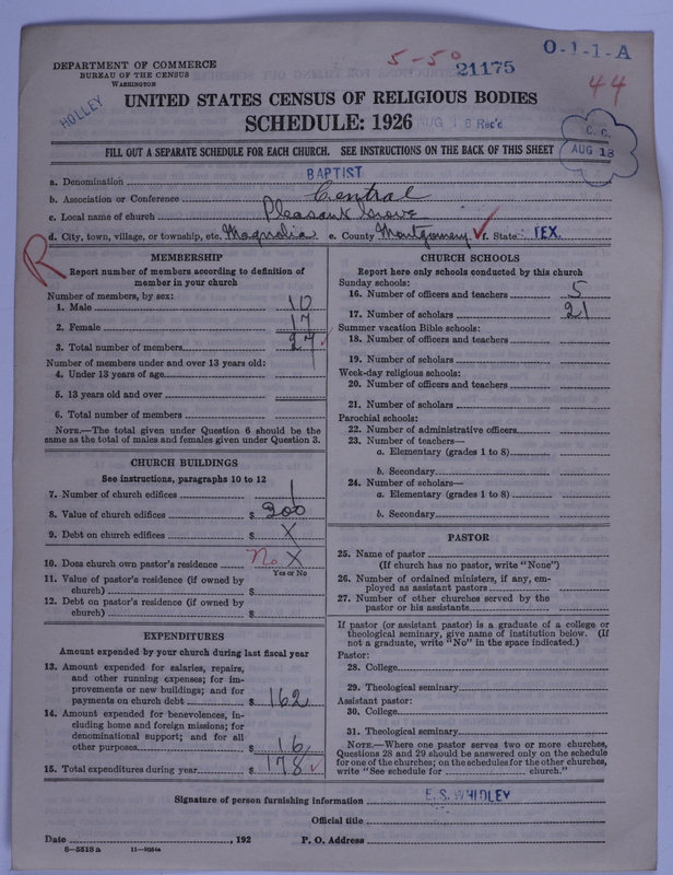 Scan of Negro Baptists: 21175