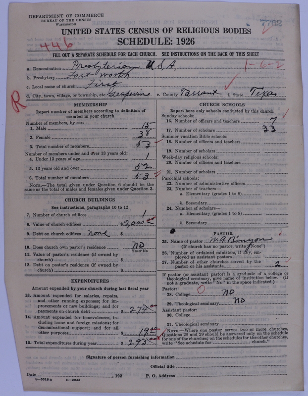 Scan of Presbyterian Church in the United States of America: 7762