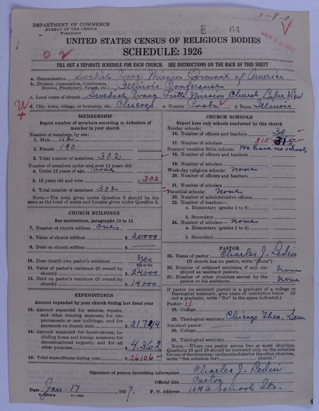 Scan of Swedish Evangelical Mission Covenant of America: 64
