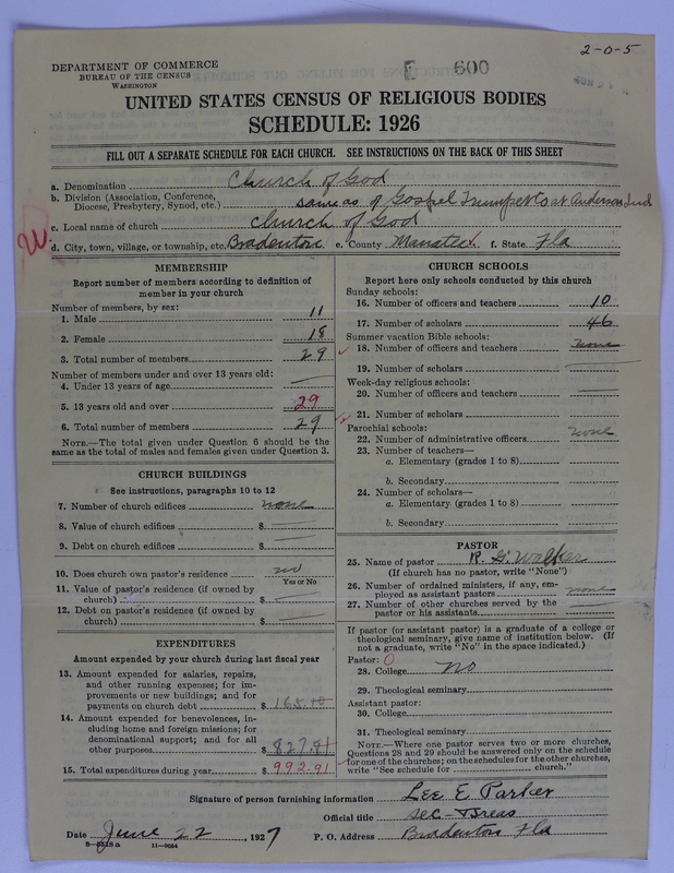 Scan of Church of God (Headquarters, Anderson, Ind.): 600