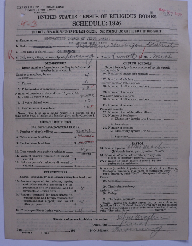 Scan of Reorganized Church of Jesus Christ of Latter Day Saints: 157