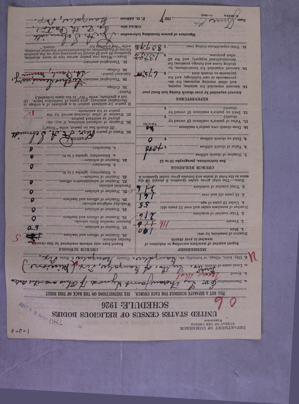 Scan of Synod of the Reformed Presbyterian Church of North America: 780