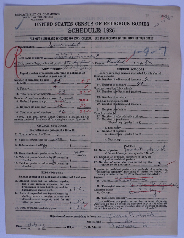Scan of Universalist Church: 286
