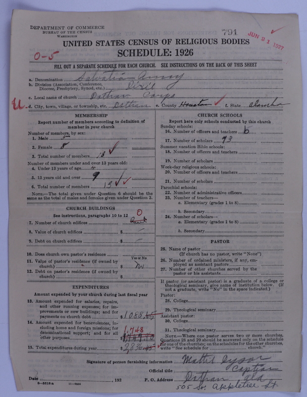 Scan of Salvation Army: 791