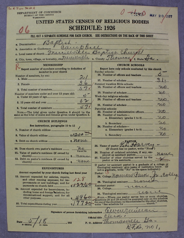 Scan of Southern Baptist Convention: 6389