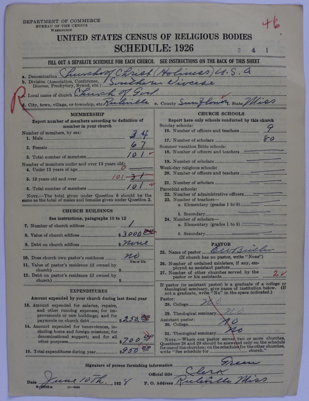 Scan of Church of Christ (Holiness) U.S.A.: 46