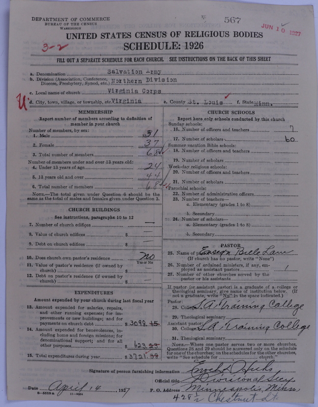 Scan of Salvation Army: 567