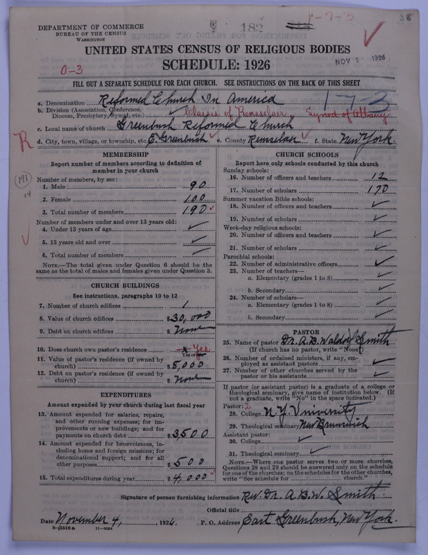 Scan of Reformed Church in America: 182