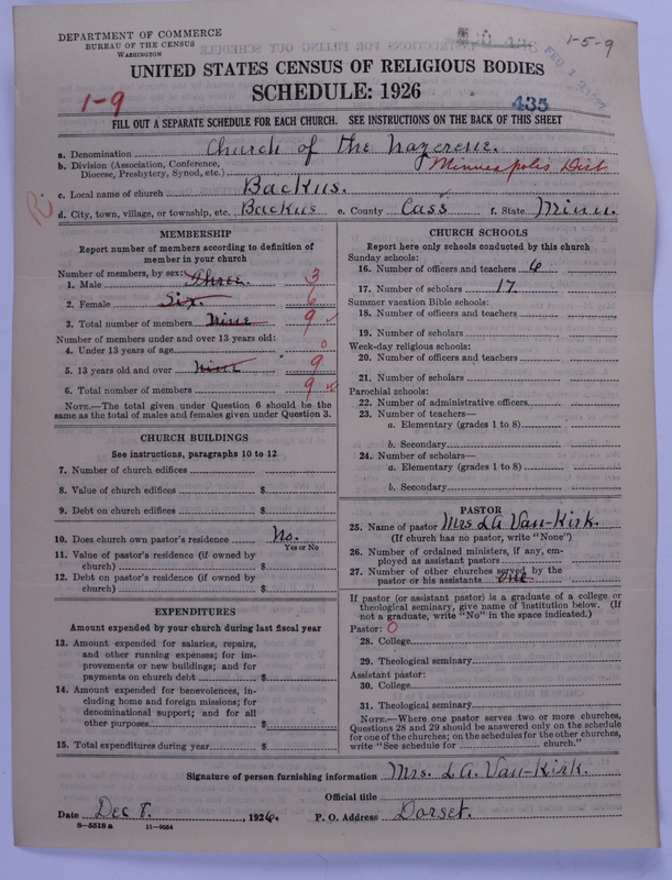 Scan of Church of the Nazarene: 435