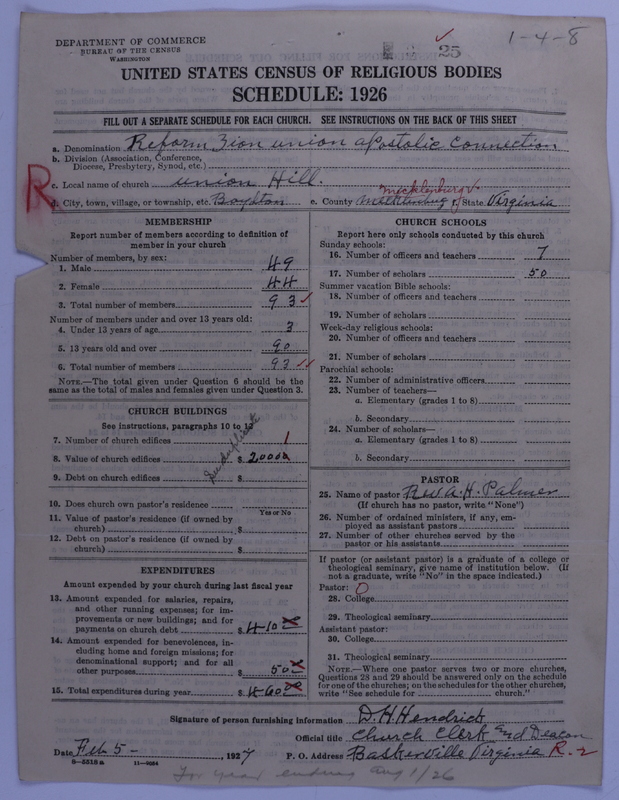 Scan of Reformed Zion Union Apostolic Church: 25