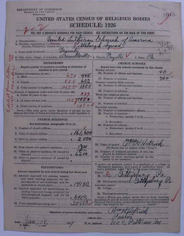 Scan of United Lutheran Church in America: 1015