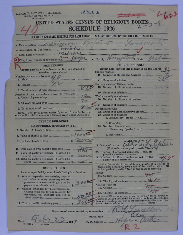 Scan of Landmark Baptist of America: 622