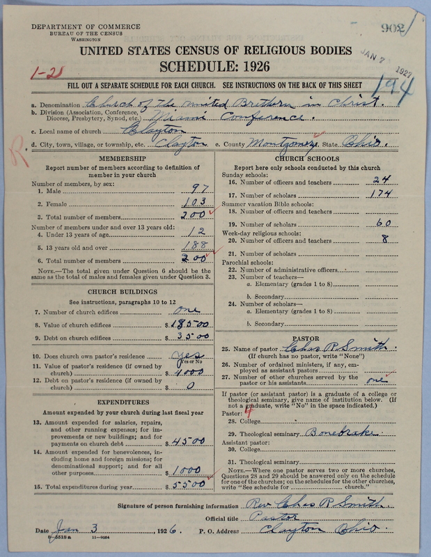 Scan of Church of the United Brethren in Christ: 902