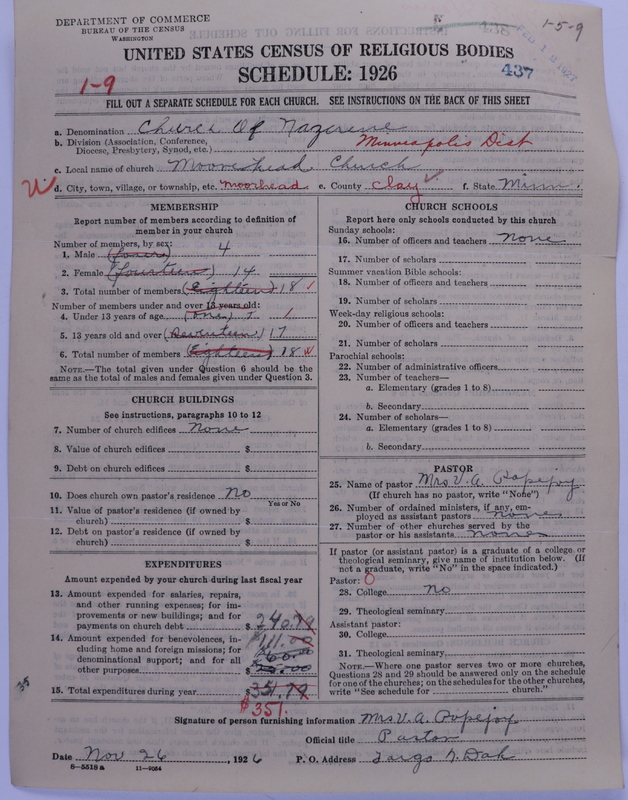 Scan of Church of the Nazarene: 437
