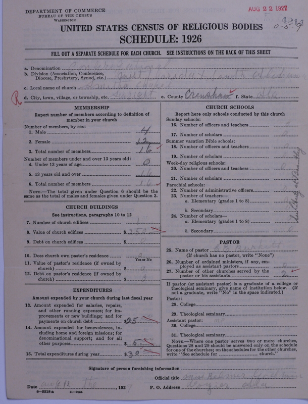 Scan of Congregational Churches: 4214