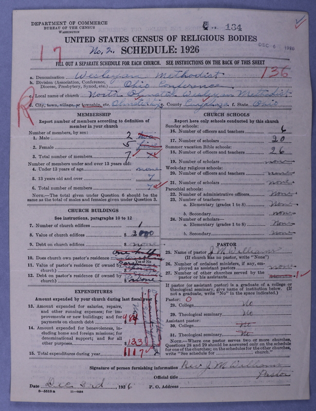 Scan of Wesleyan Methodist Connection (or Church) of America: 134