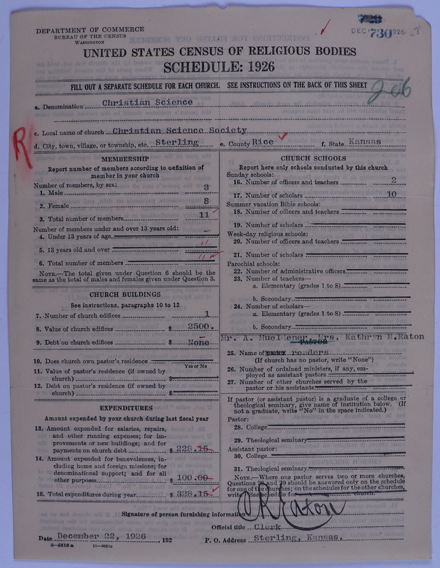 Scan of Church of Christ, Scientist: 730