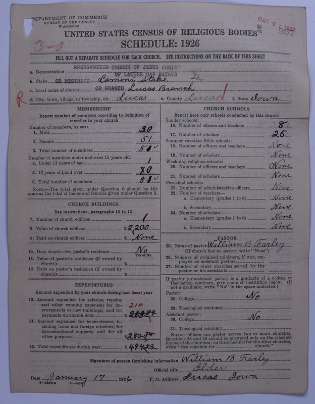 Scan of Reorganized Church of Jesus Christ of Latter Day Saints: 267