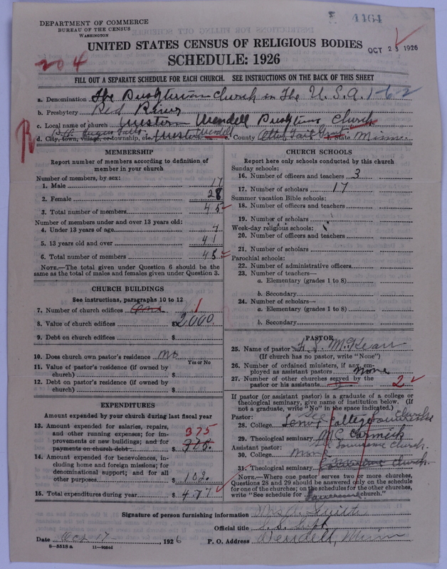 Scan of Presbyterian Church in the United States of America: 4464