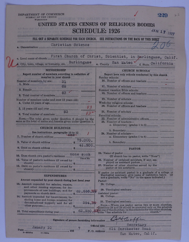 Scan of Church of Christ, Scientist: 229