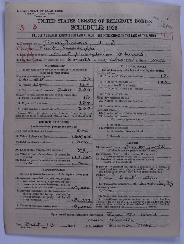 Scan of Presbyterian Church in the United States: 2536