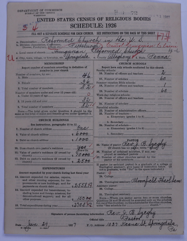 Scan of Reformed Church in the United States: 72