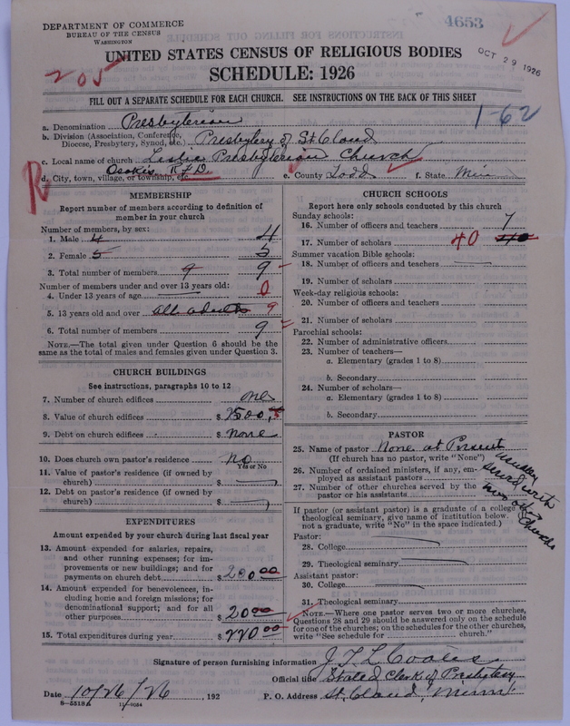 Scan of Presbyterian Church in the United States of America: 4653