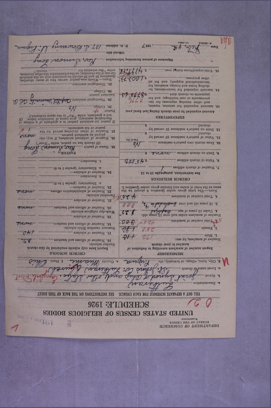 Scan of Synod of the Reformed Presbyterian Church of North America: 191