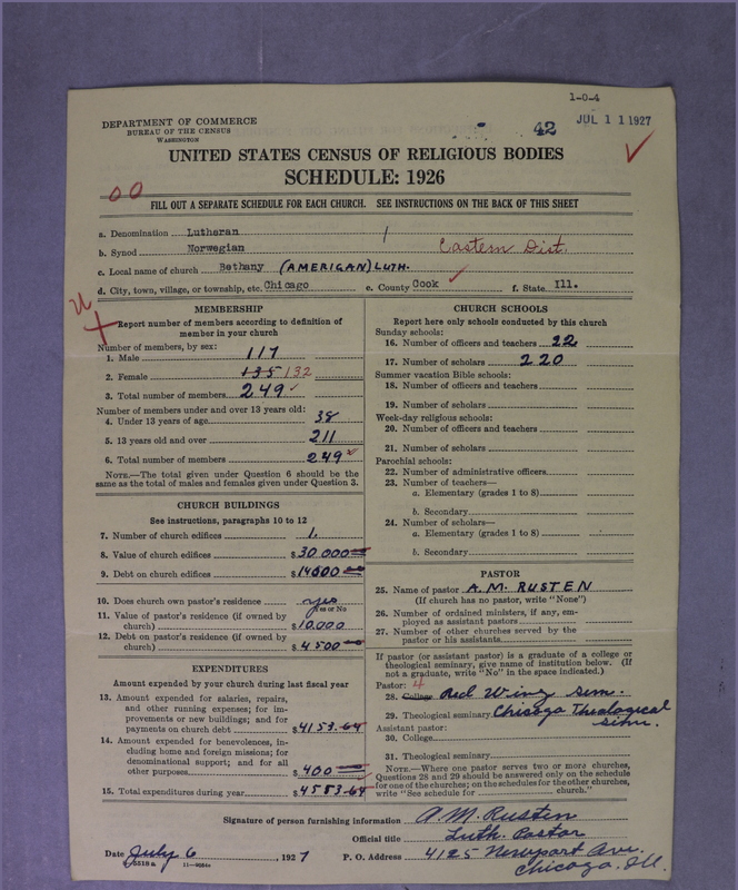 Scan of Norwegian Lutheran Church of America: 42