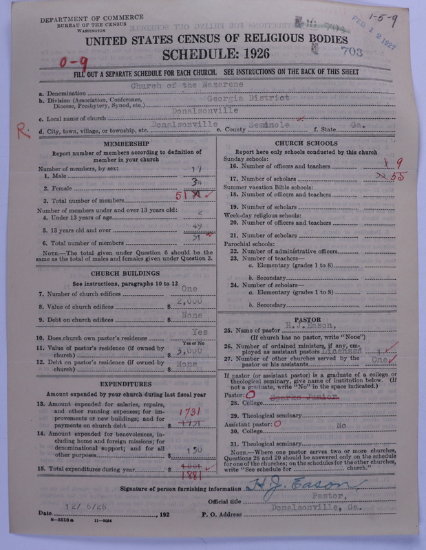 Scan of Church of the Nazarene: 703