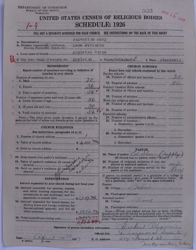 Scan of Salvation Army: 532
