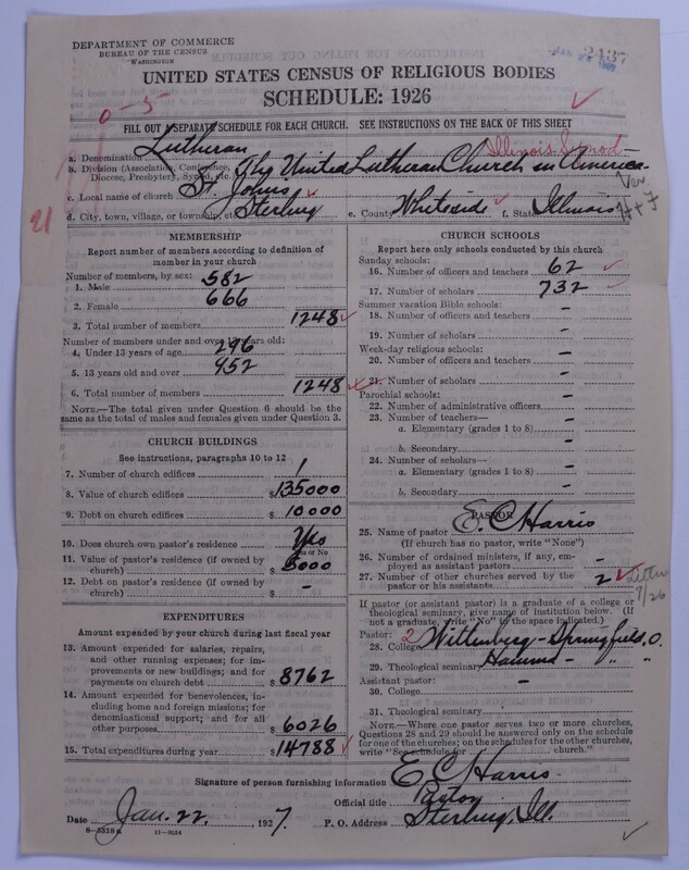 Scan of United Lutheran Church in America: 2437