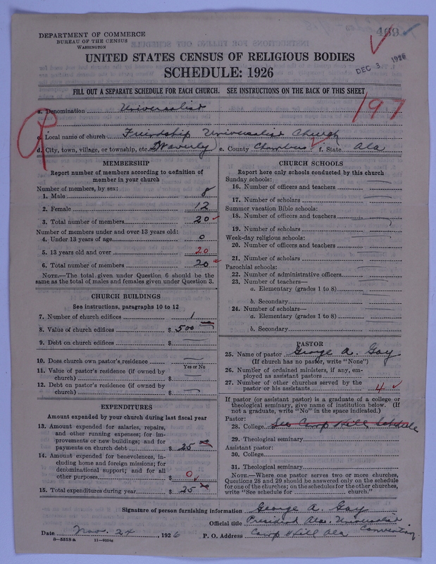 Scan of Universalist Church: 469